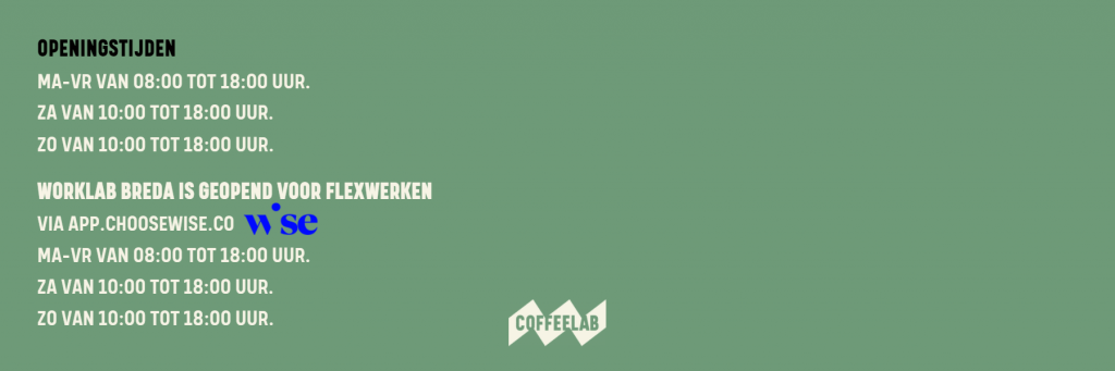 OPENINGSTIJDEN